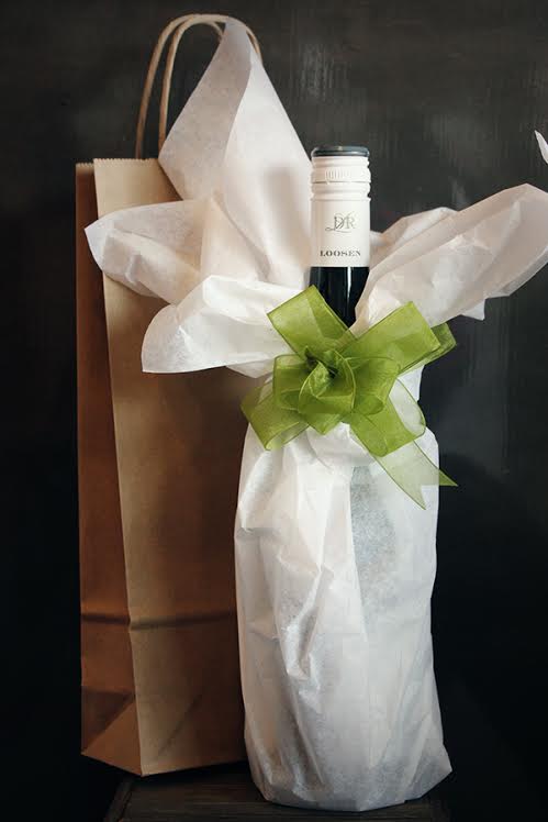 Wine Bottle Gift Wrapping Ideas - One Crazy Mom
