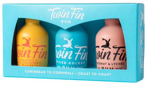 Twin Fin Rum Mini Gift Pack 3x5cl