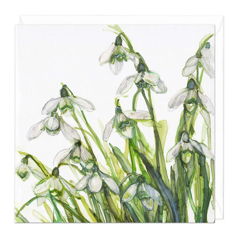 Snowdrop Symphony Card