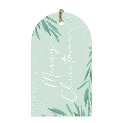 Foliage Christmas Gift Tag