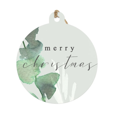 Foliage Christmas Gift Tag