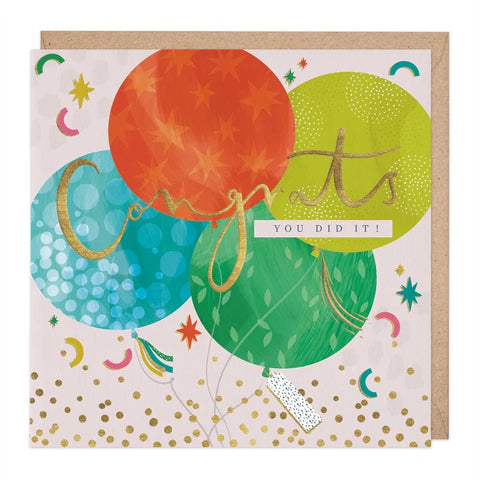 Big Balloon Congratulations Card