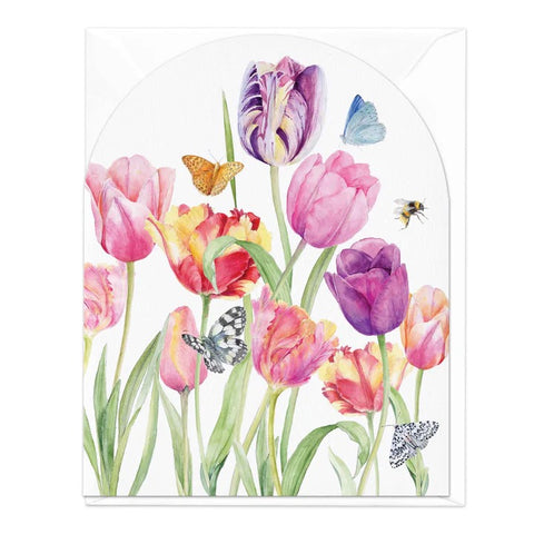 Tulips Art Card