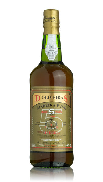 D'Oliveiras Madeira 5 Year Old Dry 37.5cl