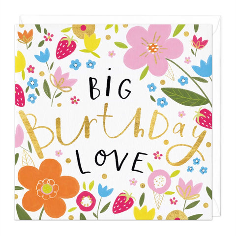 Floral Birthday Card