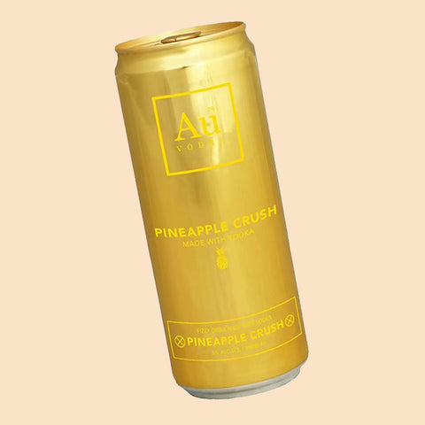 AU Vodka Pineapple Crush Pre-Mixed Can 330ml