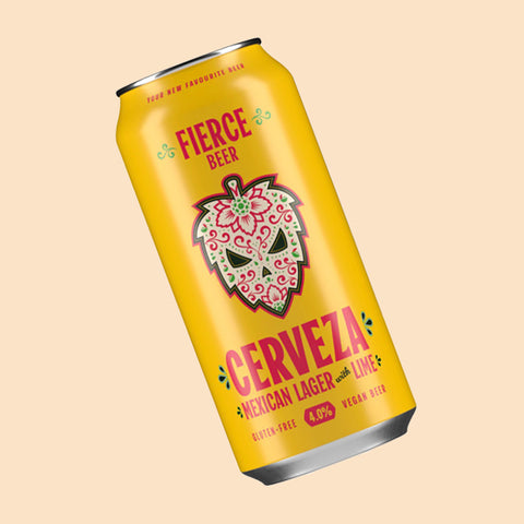 Fierce Beer 'Cerveza' Mexican Style Lager 440ml