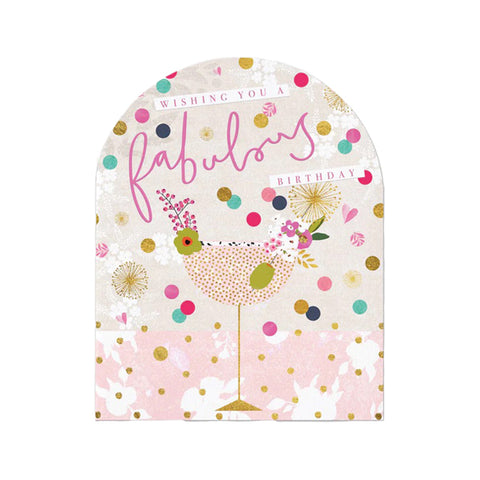 Fabulous Birthday Arch Card