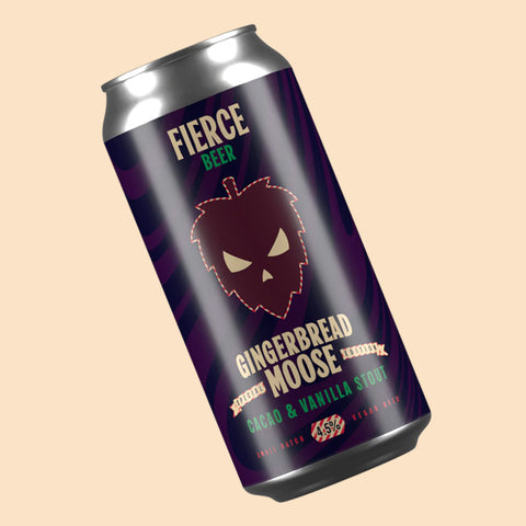 Fierce Beer 'Gingerbread Moose' Gingerbread Stout 440ml