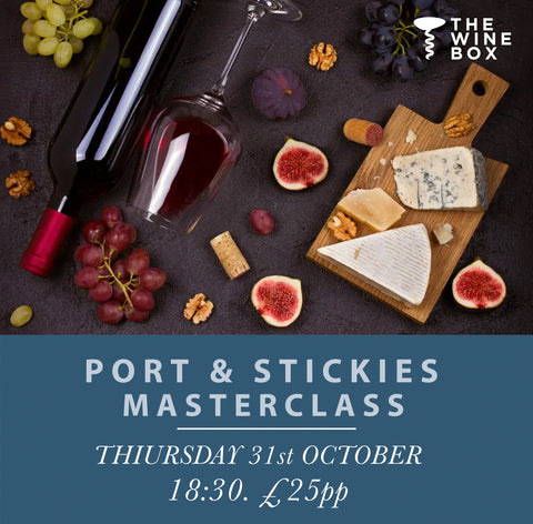 Port & Stickies Tasting - Thursday 31st October 18:30