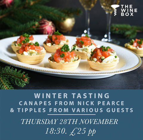 The Winter Tasting - Thursday 28th November 18:30