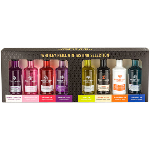 Whitley Neill Gin Tasting Journey Gift Pack 8 x 5cl